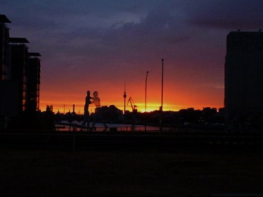 berlin - sundown in stralau